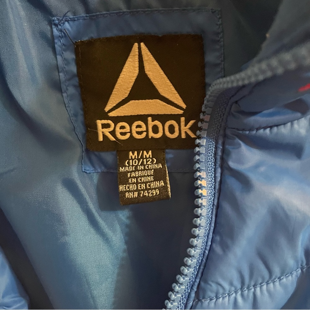 Kids Reebok sweater Jacket 10/12 - Picture 3 of 4